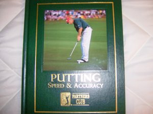 PGA Putting Speed And Accuracy From Game Improvement Series Hardcover Book BNK1749