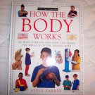 How The Body Works By Steve Parker Hardcove Illustrated Book  BNK1753