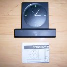 Black Desk Clock With Illuminating Face BNK1855