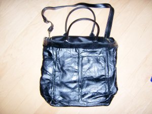 Black Bucket Type Purse Shoulder.Carry BNK1876