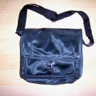 Black Simulated Leather PVC Messanger Bag/Purse Shoulder Type BNK1878
