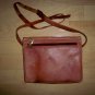 Purse Russet Leather W Shoulder Strap  BNK1884