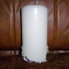 Vanilla White Candle 6" x 3" BNK1894