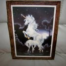 Picture Two Unicorns Frolicing By River BNK1937