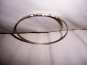 Silver Filagree  Bangle Bracelet  BNK1973