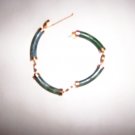 Jade Tusk w Gold Chinese Circle Bracelet  BNK1976