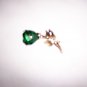 Green Rose W Pearl Middle And old Back And Stem,LeavesBNK1983