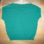 Ladies/Misses Sweater  Green   Size 34 BNK1988