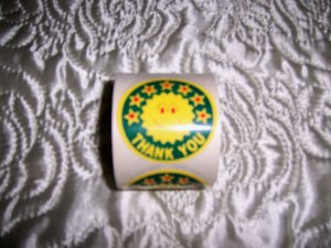 Thank You Stickers  200 In Roll  BNK2025