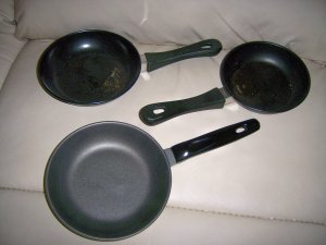 Frying Pans Set Of Three  BNK2040