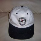 Golf Hat White Blk Trim BethpageBlack BNK2041