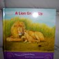 "A Lion Grows Up" Hardcover Book  BNK2049