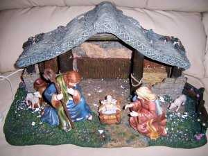 Nativity Set By Thomas Kinkade  BNK2070