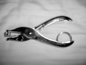 Hole Puncher By ACCO  Sterling Silver  BNK2076