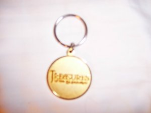 Key Chain Brass W Treasures Logo BNK2077