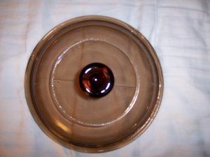 Pyrex Amber  5 1/2" Cover  BNK2083