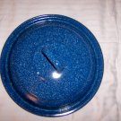 Blue Enamel 8 1/2" Cover  BNK2087