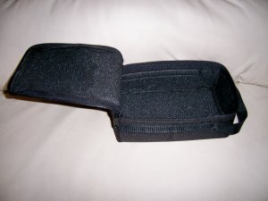 Carry Case Black Zipper Closure  BNK2090
