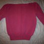 Ladies/Misses Sweater Rose Color Size 34  BNK2113