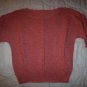 Ladies/Misses 3/4 Sleeves  Boat Neck  Orange Color  BNK2115