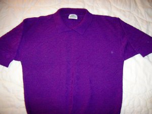 Ladies/Misses Dark Lilac Sweater 3/4 Sleeves Size 34 BNK2117