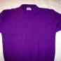 Ladies/Misses Dark Lilac Sweater 3/4 Sleeves Size 34 BNK2117