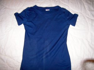 Ladies/Misses Navy Top Size 32  BNK2125