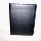 Folder Black Leather Buxton 12" x 9 1/2" BNK2154