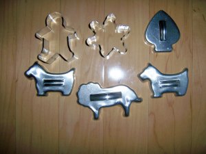 Cookie Cutters Set Of Six   BNK2158