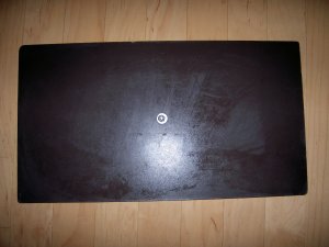 Brown Masonite Rotating Serving Tray  BNK2161