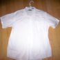 Men's White Dress Shirt By Haband Size 17 1/2   BNK2178