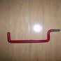 Red Rubberized Hanging Hooks 6"Long  BNK2192
