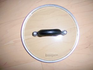Clear Glass Cover By Cook Right 7"   BNK2198