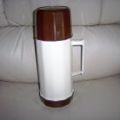 Thermos Bottle White W Brown  BNK2201