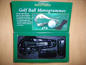 Golf Ball Monogrammer By Perfect Solutions BNK2211