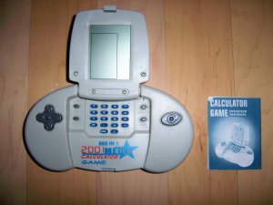 Calculator Games Hand Held BNK2206