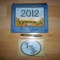 2012 Calendar With Photo Pockets & 8 NotecardsW Envelopes BNK2209