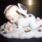 Angel Figerine Laying On Cloud By Bronson Collectables BNK2230