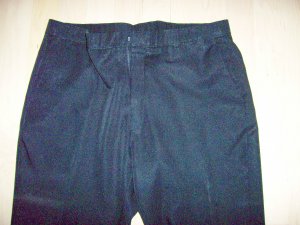 Men's Pants Black By Levi Action Slacks Size 40-31 BNK2249
