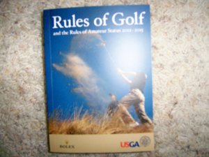 Rules Of Golf USGA For 2012 Thru 2015  BNK2254