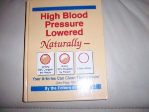 High Blood Pressure Lowered Naturally  Hard Cover Brand New Book BNK2268