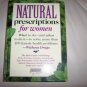 Natural Prescriptions For Women Hardcover Brand New Book BNK2270