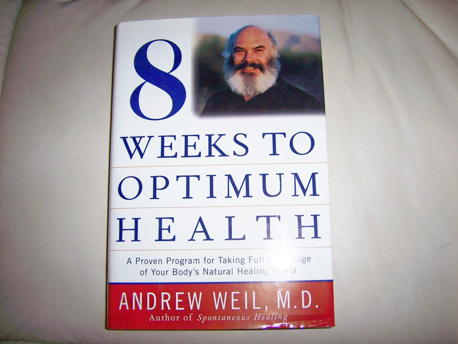 8 Weeks To Optimum Health Hardcoverr Jacket Book BNK2274