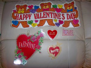Valentine  Six Decoration Stickers  BNK2329