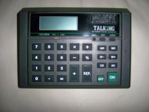 Calculator Talking Big Number 7x5  Battery Operated BNK2342