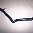 Reciever To Phone Blk Cord 12"  BNK2347