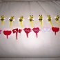 Set Of Fifeteen Valentine Decoration Sticks  BNK2353