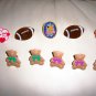 Set Of Ten Fun Adjustable Plastic Finger Rings  BNK2355