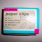 Paper Clips Boxes Of 100 Silver Plated  Set Of 4 Boxes BNK2440