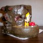 Decorative Tree Stump & Knoll Candle  BNK2441